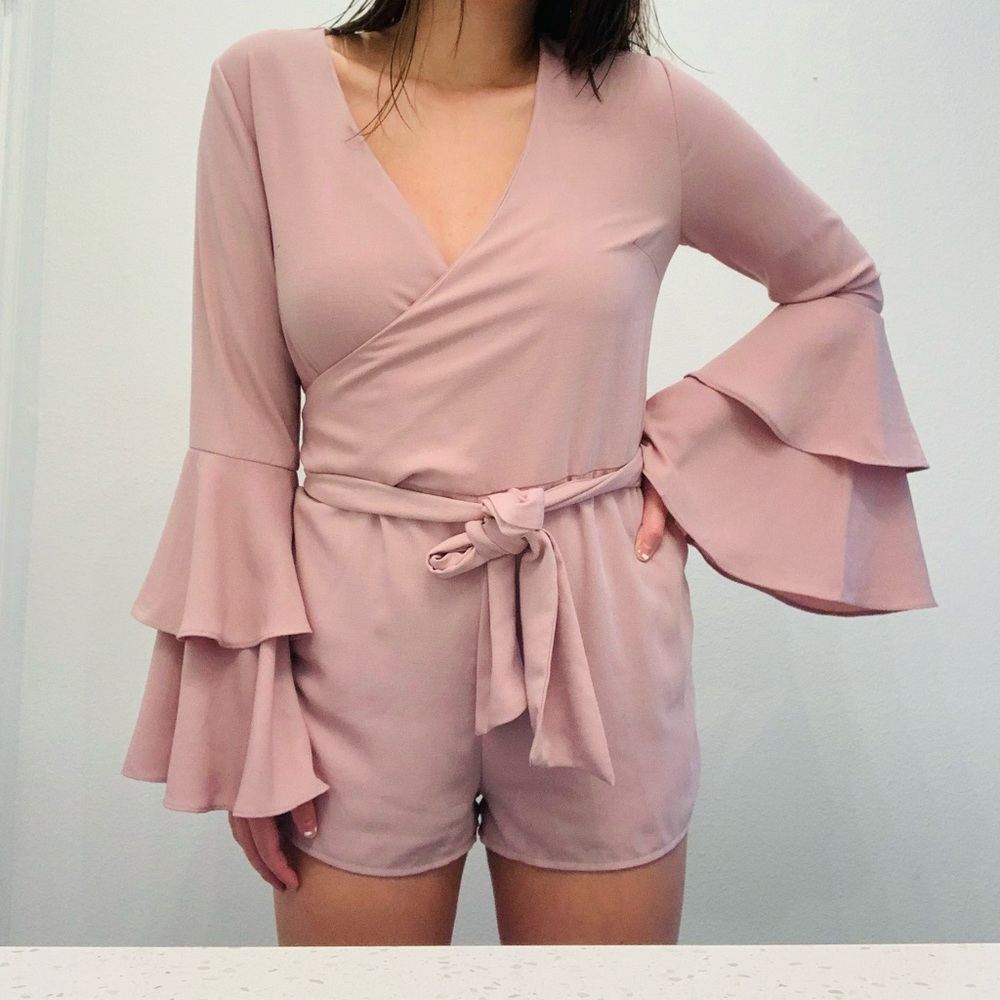 Long Sleeve Romper Size M